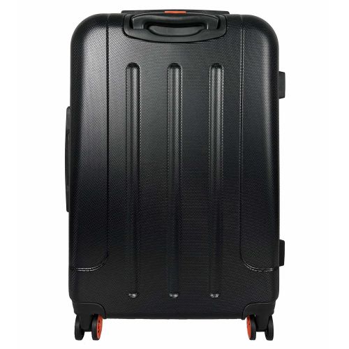 Чемодан средний Semi Line T5734-2 24 дюйма ABS/полиэстер 67×45×25 см Черный/Оранжевый