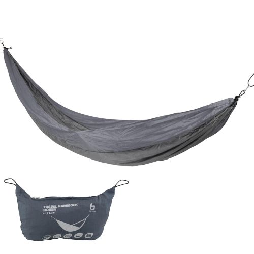 Гамак Bo-Camp Hover Grey 7100158 туристический из парашютной ткани Серый