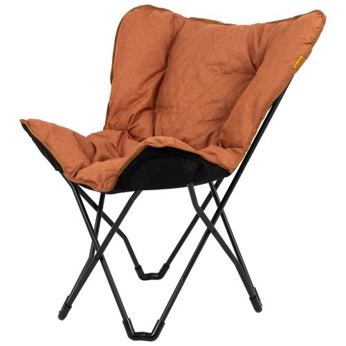 Кресло раскладное Bo-Camp Himrod Clay 1200366 мягкое со съемным сиденьем Коричневый