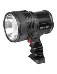 Фонарь поисковый Mactronic X-Pistol GEN2 1500 Lm Focus USB Rechargeable Черный