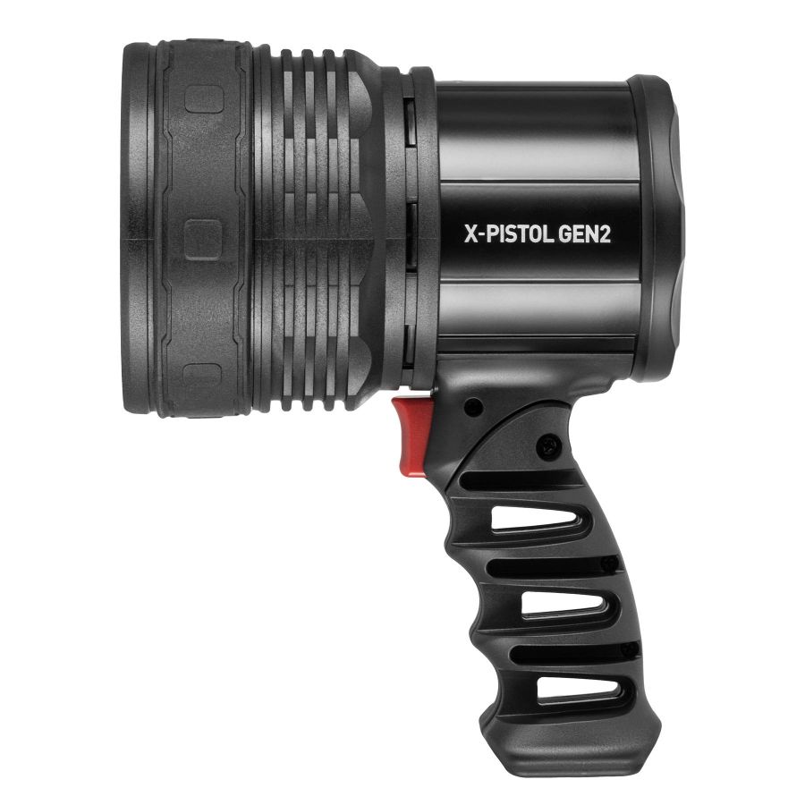 Фонарь поисковый Mactronic X-Pistol GEN2 1500 Lm Focus USB Rechargeable Черный