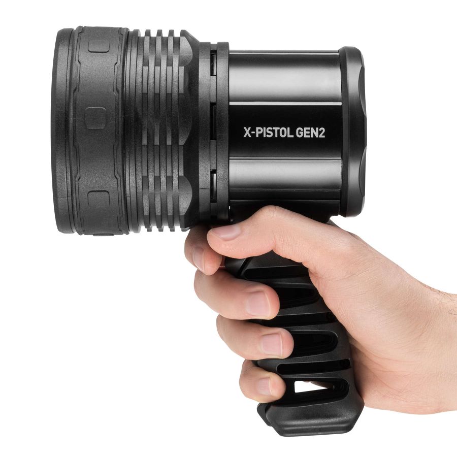 Фонарь поисковый Mactronic X-Pistol GEN2 1500 Lm Focus USB Rechargeable Черный