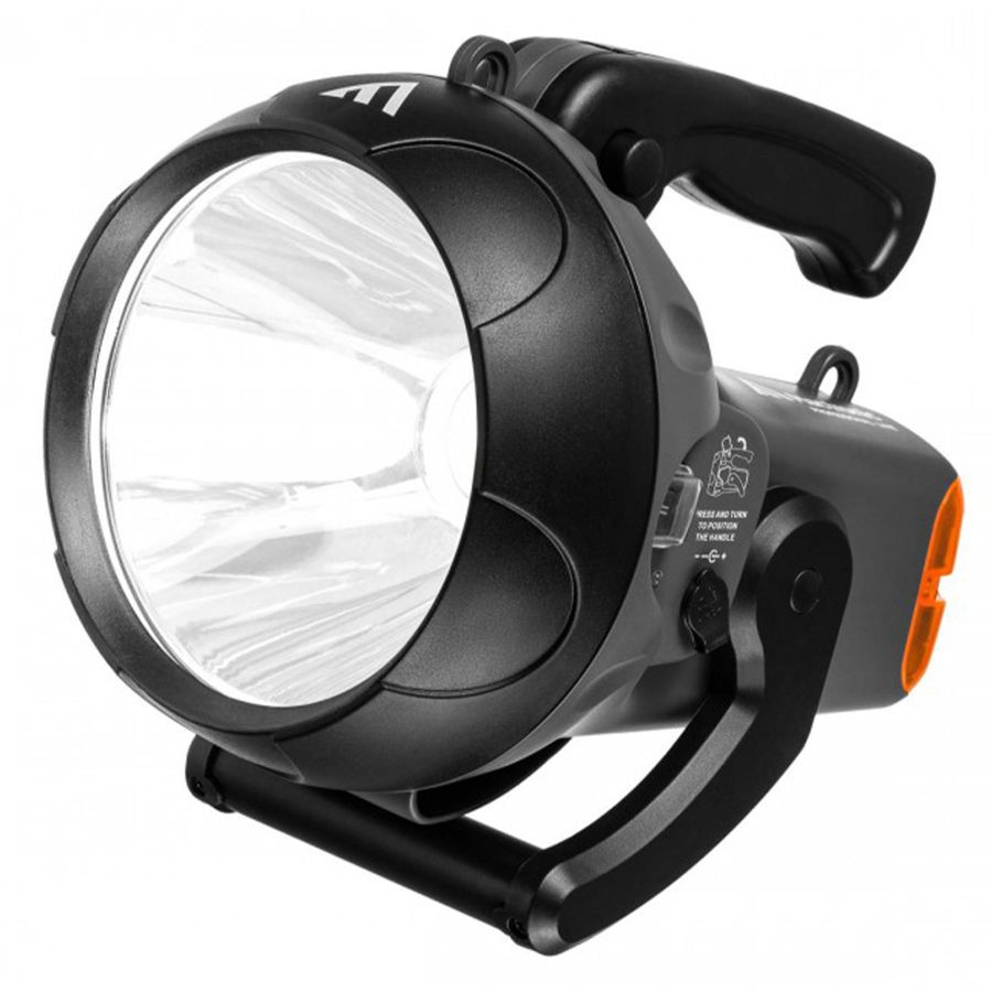 Фонарь поисковый Mactronic Vanguard JML 1600 Lm White/Red LED Черный