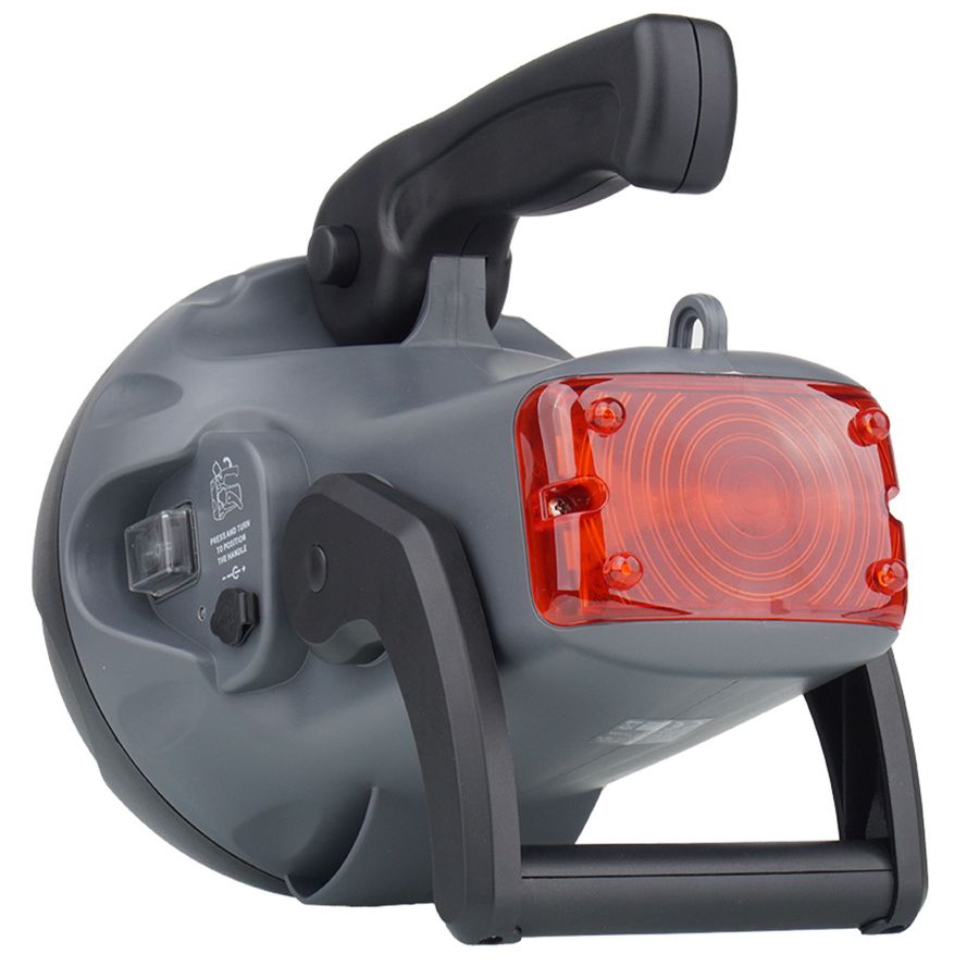Фонарь поисковый Mactronic Vanguard JML 1600 Lm White/Red LED Черный