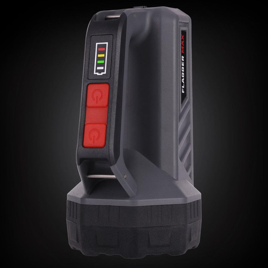 Фонарь поисковый Mactronic Flagger Max 1800 Lm Power Bank 900м Type-C Серый