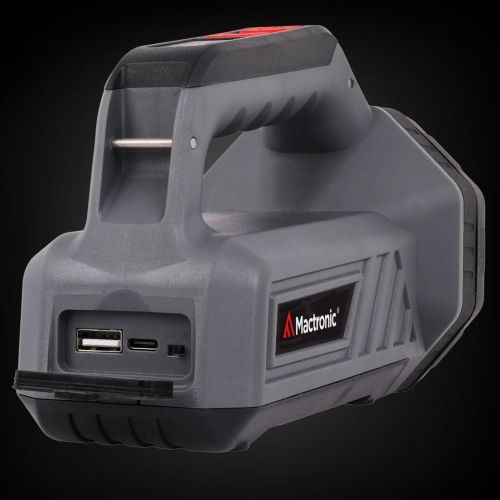 Фонарь поисковый Mactronic Flagger Max 1800 Lm Power Bank 900м Type-C Серый