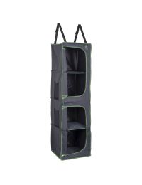 Шкаф-органайзер Bo-Camp 4 Compartments 2 Doors подвесной складной Антрацит