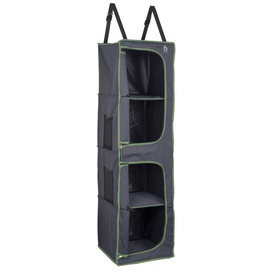 Шкаф-органайзер Bo-Camp 4 Compartments 2 Doors подвесной складной Антрацит