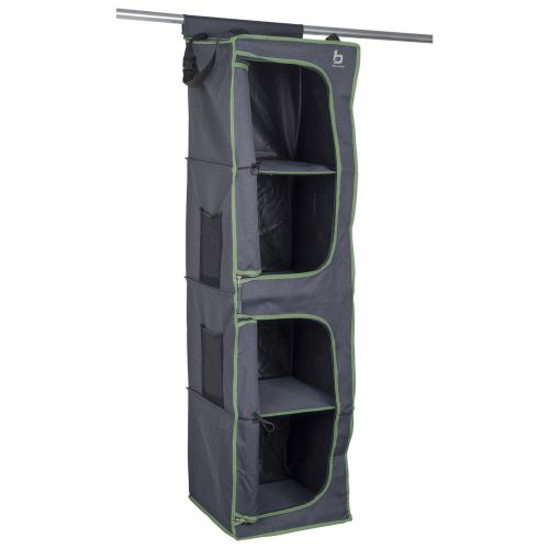 Шкаф-органайзер Bo-Camp 4 Compartments 2 Doors подвесной складной Антрацит