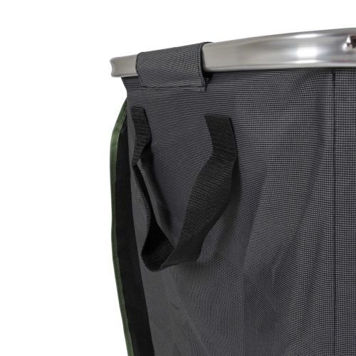 Корзина для белья Bo-Camp Laundry Bag XL 120L складная алюминиевый каркас Серый