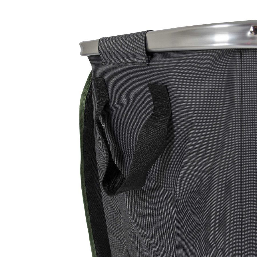 Корзина для белья Bo-Camp Laundry Bag XL 120L складная алюминиевый каркас Серый