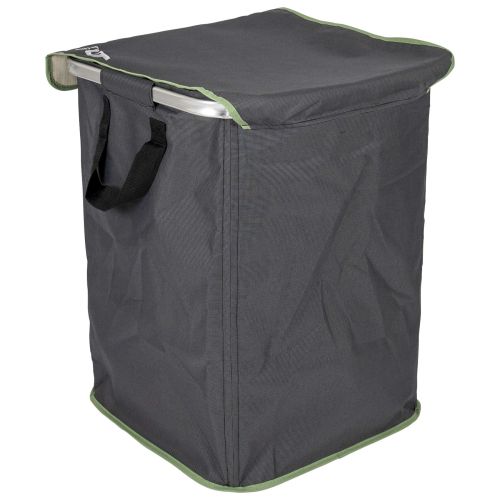 Корзина для белья Bo-Camp Laundry Bag XL 120L складная алюминиевый каркас Серый