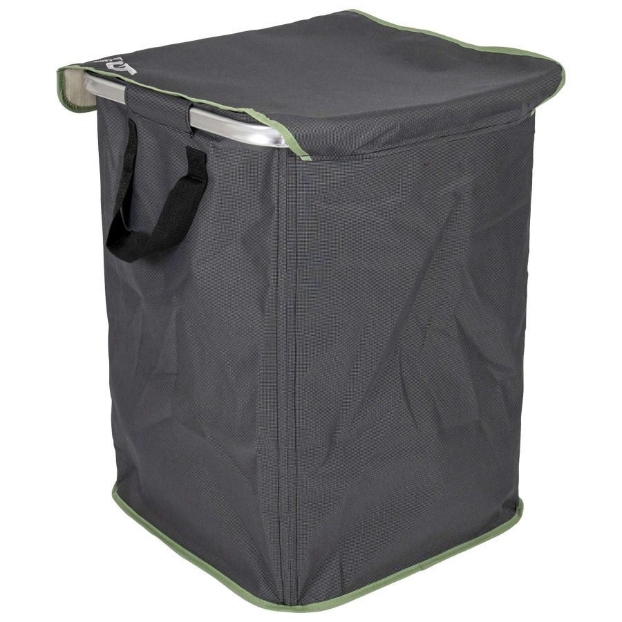 Корзина для белья Bo-Camp Laundry Bag XL 120L складная алюминиевый каркас Серый