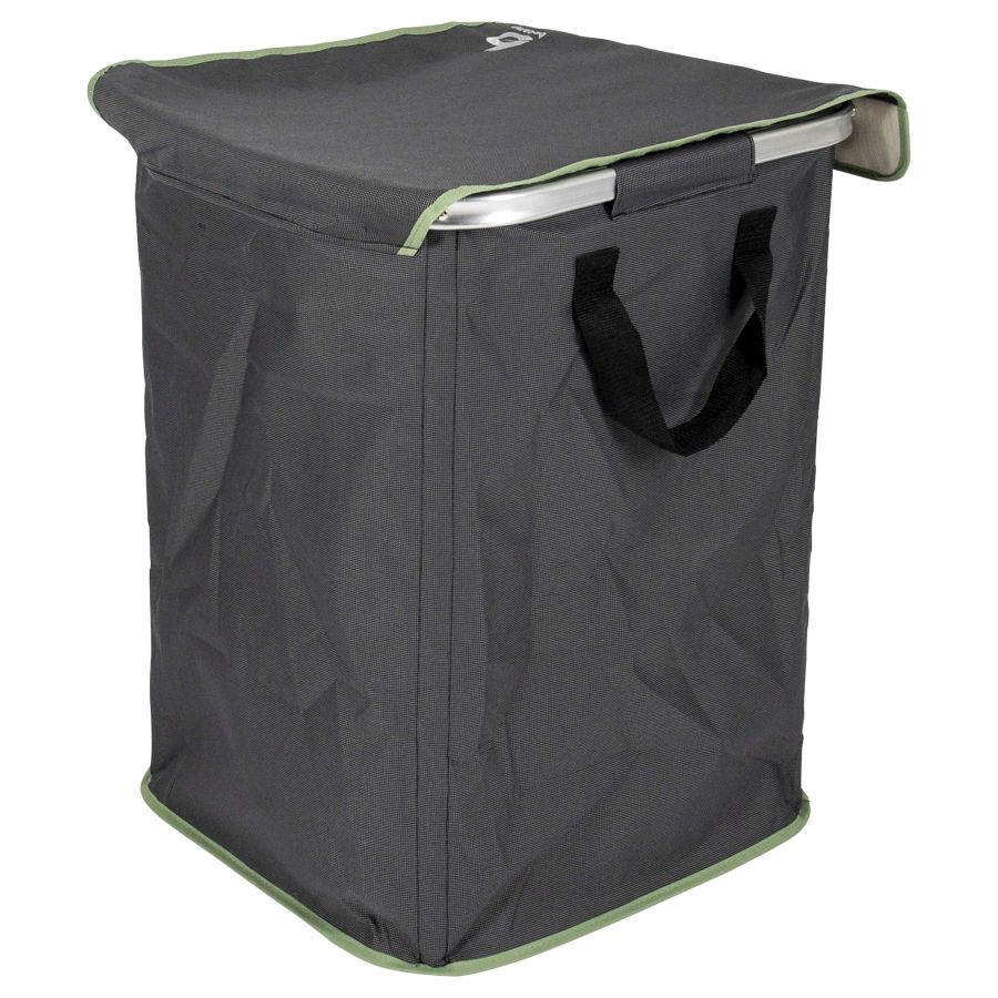 Корзина для белья Bo-Camp Laundry Bag XL 120L складная алюминиевый каркас Серый