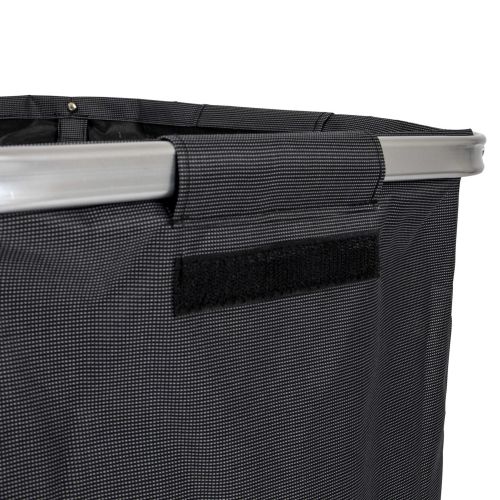 Корзина для белья Bo-Camp Laundry Bag XL 120L складная алюминиевый каркас Серый