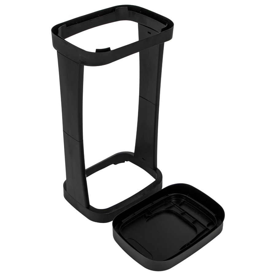 Корзина для мусора Bo-Camp Flip Lid 120L складная разборная Черный