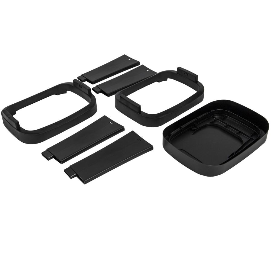 Корзина для мусора Bo-Camp Flip Lid 120L складная разборная Черный