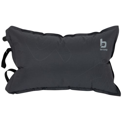 Подушка самонадувная Bo-Camp Deluxe 46х29х12 см 5-зонная Soft Touch Черный