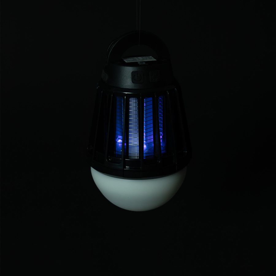 Фонарь-уничтожитель насекомых Bo-Camp Atom WP 180 Lm USB Rechargeable Черный