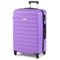 Чемодан большой Semi Line T5490-5 26 дюймов ABS 4 съемные колеса Фиолетовый