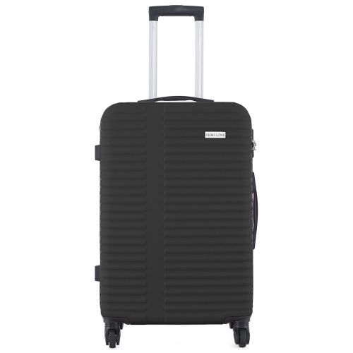 Чемодан средний Semi Line T5647-3 24 дюйма ABS 4 колеса Черный
