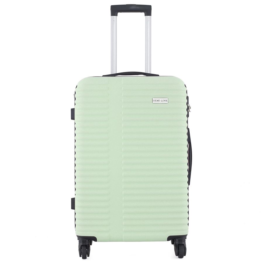 Чемодан большой Semi Line T5646-4 28 дюймов ABS 4 колеса Мятный