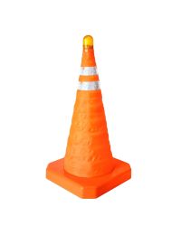 Фонарь-конус дорожный Mactronic Traffic Cone Orange L-NJ01-ROHS складной IPX6 Оранжевый