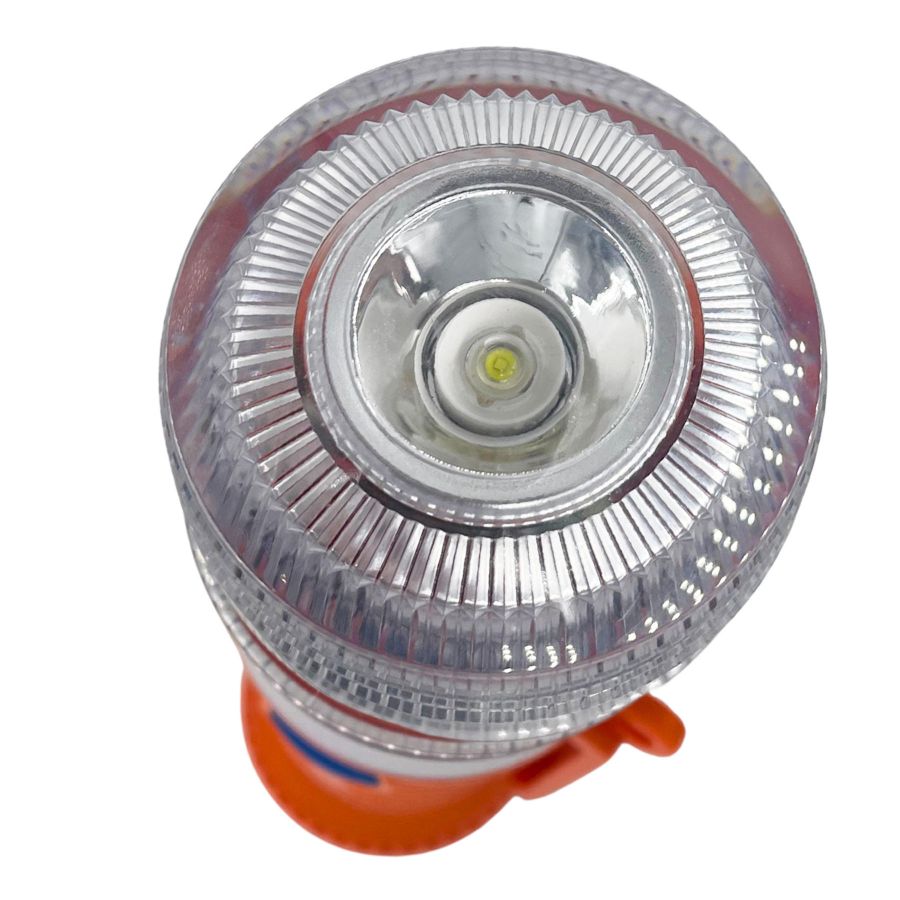 Фонарь сигнальный Mactronic Flashguard 100 Lm White/Red/Blue LED PFS0100 IPX8 Оранжевый