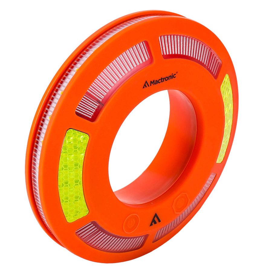 Комплект фонарей сигнальных Mactronic O-Flare 40 Lm Amber Magnetic 12/220V IPX7 6 шт Оранжевый