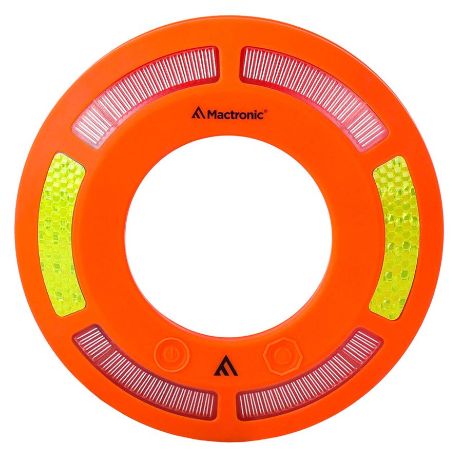 Комплект фонарей сигнальных Mactronic O-Flare 40 Lm Amber Magnetic 12/220V IPX7 6 шт Оранжевый