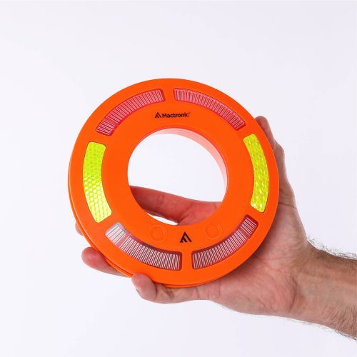 Комплект фонарей сигнальных Mactronic O-Flare 40 Lm Amber Magnetic 12/220V IPX7 6 шт Оранжевый