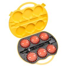 Комплект фонарей сигнальных Mactronic M-Flare 65 Lm Amber Magnet Synch 12/220V IPX7 6 шт Оранжевый
