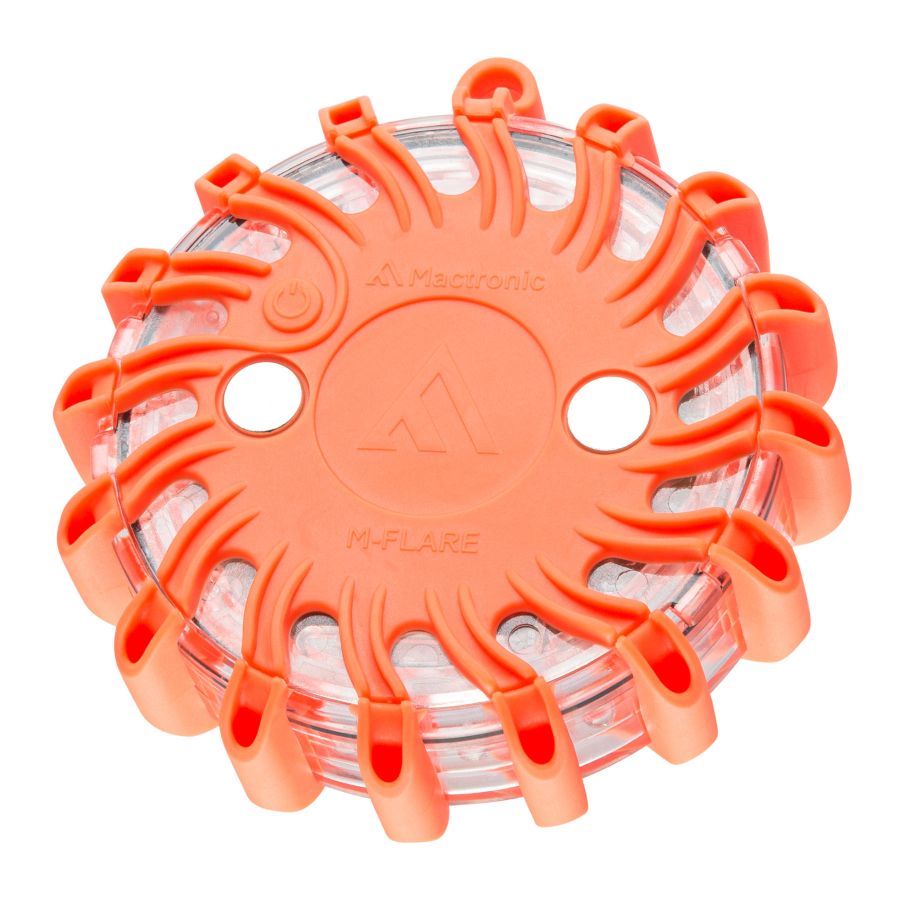 Комплект фонарей сигнальных Mactronic M-Flare 65 Lm Amber Magnet Synch 12/220V IPX7 6 шт Оранжевый