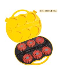 Комплект ліхтарів професійних Mactronic M-Flare (65 Lm) Red Magnet Synch Recharg 12/220V (PSD0017)