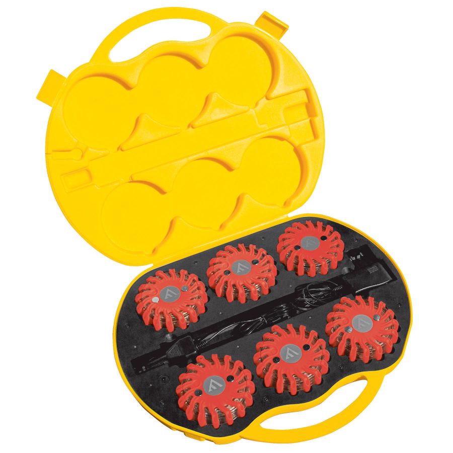 Комплект ліхтарів професійних Mactronic M-Flare (65 Lm) Red Magnet Synch Recharg 12/220V (PSD0017)