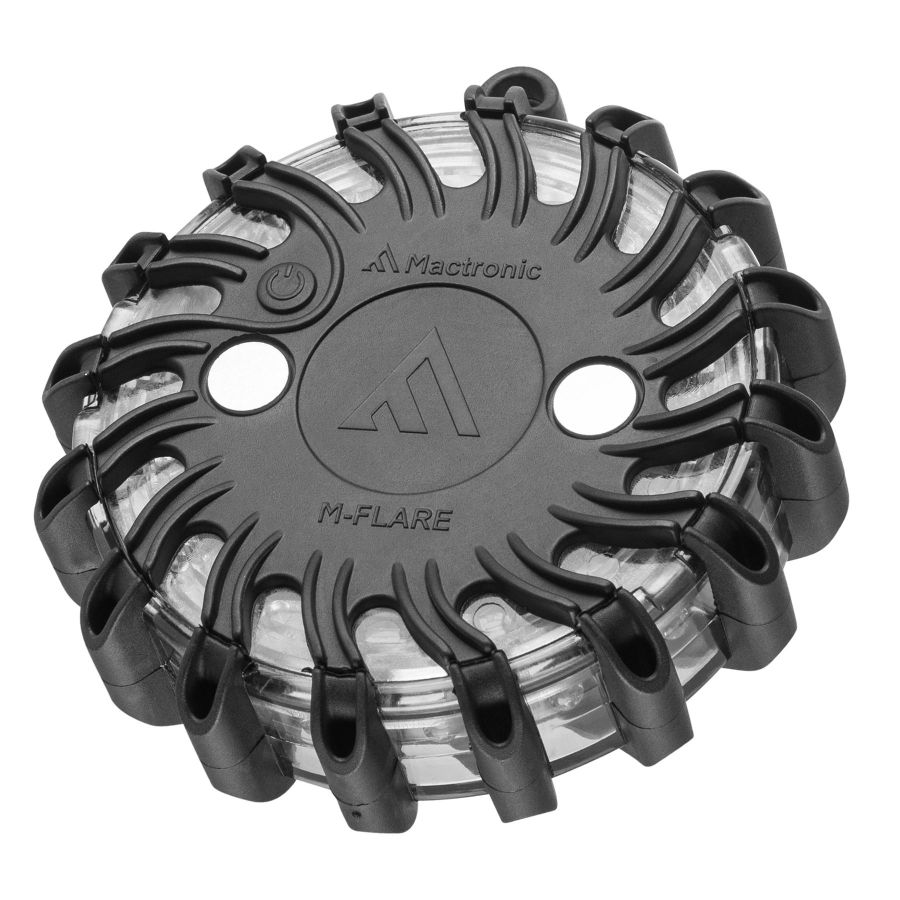 Комплект фонарей тактических Mactronic M-Flare Infrared Magnet Synch 12/220V IPX7 6 шт Черный