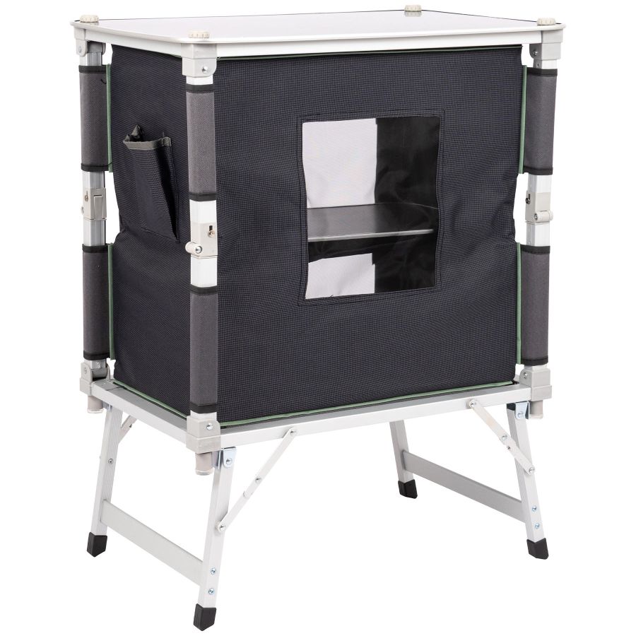 Кухня кемпинговая Bo-Camp Edith 65x45 cm Anthracite регулируемая высота Серый