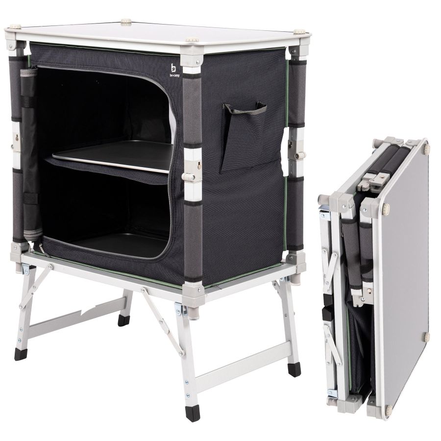 Кухня кемпинговая Bo-Camp Edith 65x45 cm Anthracite регулируемая высота Серый