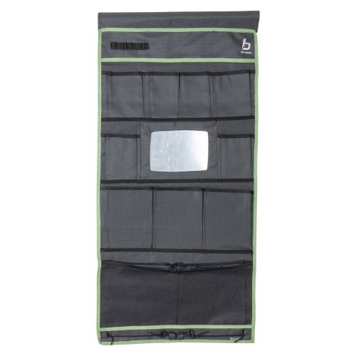Органайзер подвесной Bo-Camp Mirror 12 Compartments Grey 1771505 с зеркалом Серый 90 см