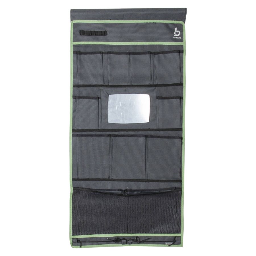 Органайзер подвесной Bo-Camp Mirror 12 Compartments Grey 1771505 с зеркалом Серый 90 см