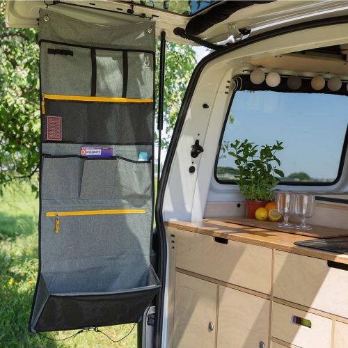 Органайзер подвесной Bo-Camp Overton M 7 Compartments 95х45 см Серый