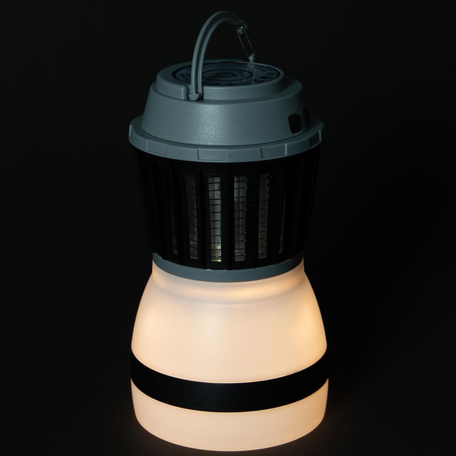 Фонарь-уничтожитель насекомых Bo-Camp Atom WP Rechargeable 200 Lumen Серый/Черный