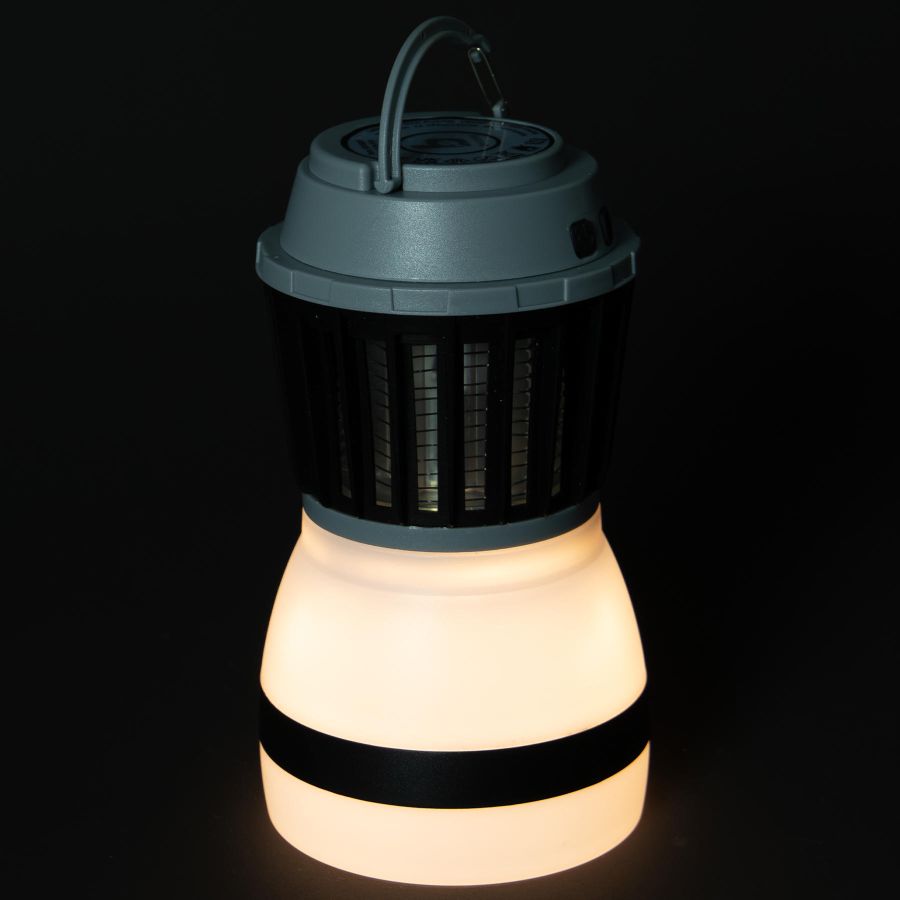 Фонарь-уничтожитель насекомых Bo-Camp Atom WP Rechargeable 200 Lumen Серый/Черный