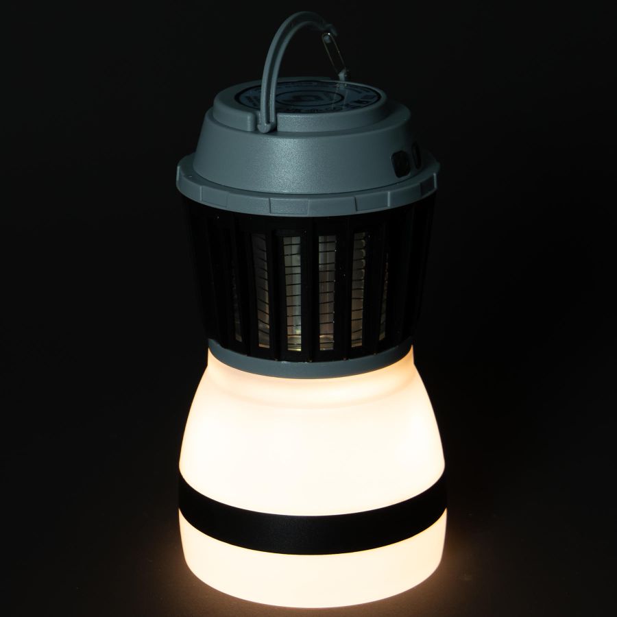 Фонарь-уничтожитель насекомых Bo-Camp Atom WP Rechargeable 200 Lumen Серый/Черный