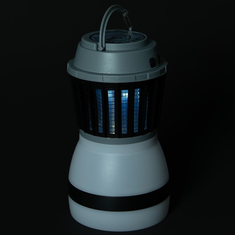 Фонарь-уничтожитель насекомых Bo-Camp Atom WP Rechargeable 200 Lumen Серый/Черный