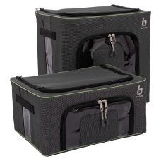Набор органайзеров складных Bo-Camp Box Set M+L 36х26 см 2 шт. Антрацит