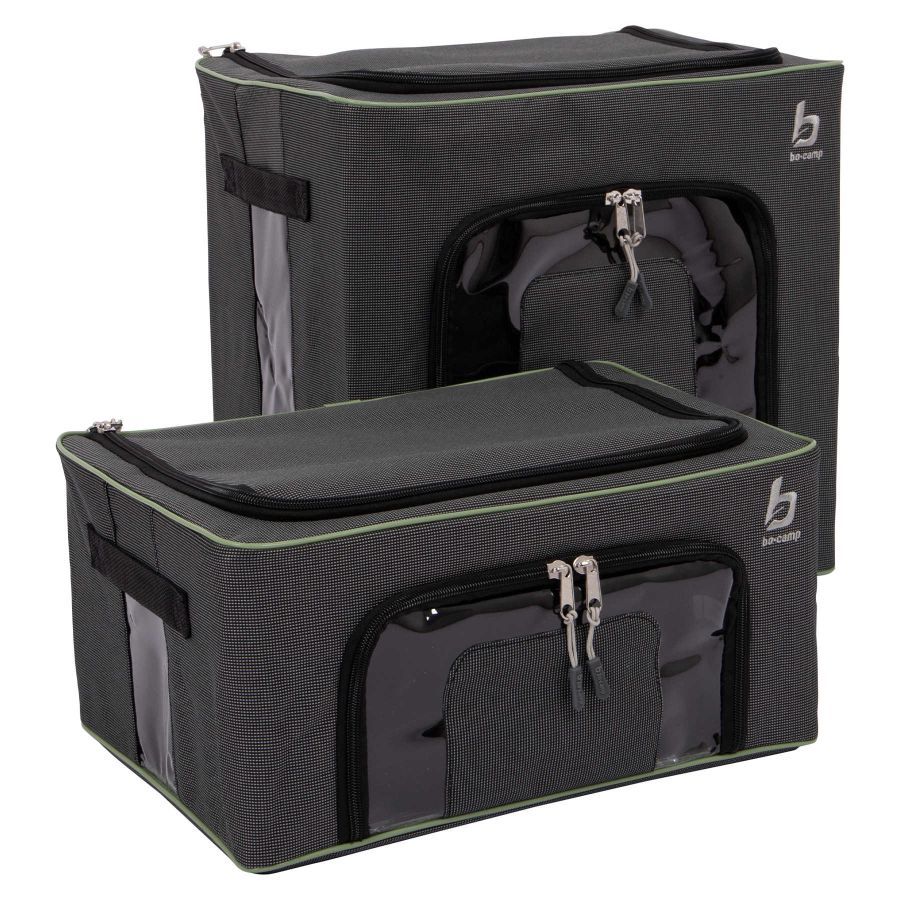 Набор органайзеров складных Bo-Camp Box Set M+L 36х26 см 2 шт. Антрацит