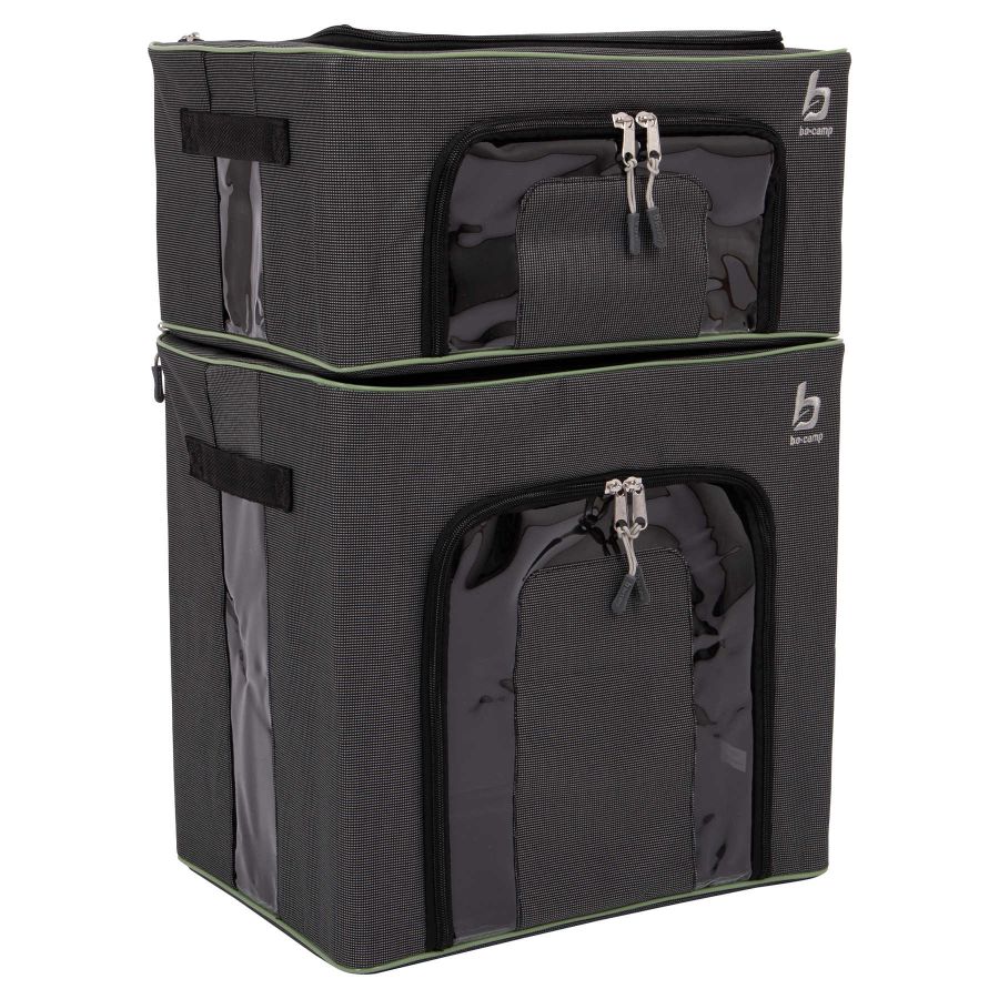 Набор органайзеров складных Bo-Camp Box Set M+L 36х26 см 2 шт. Антрацит