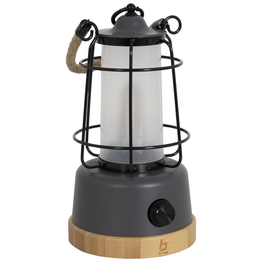 Фонарь кемпинговый Bo-Camp Harlington 370 Lumen с диммированием Bamboo-Grey