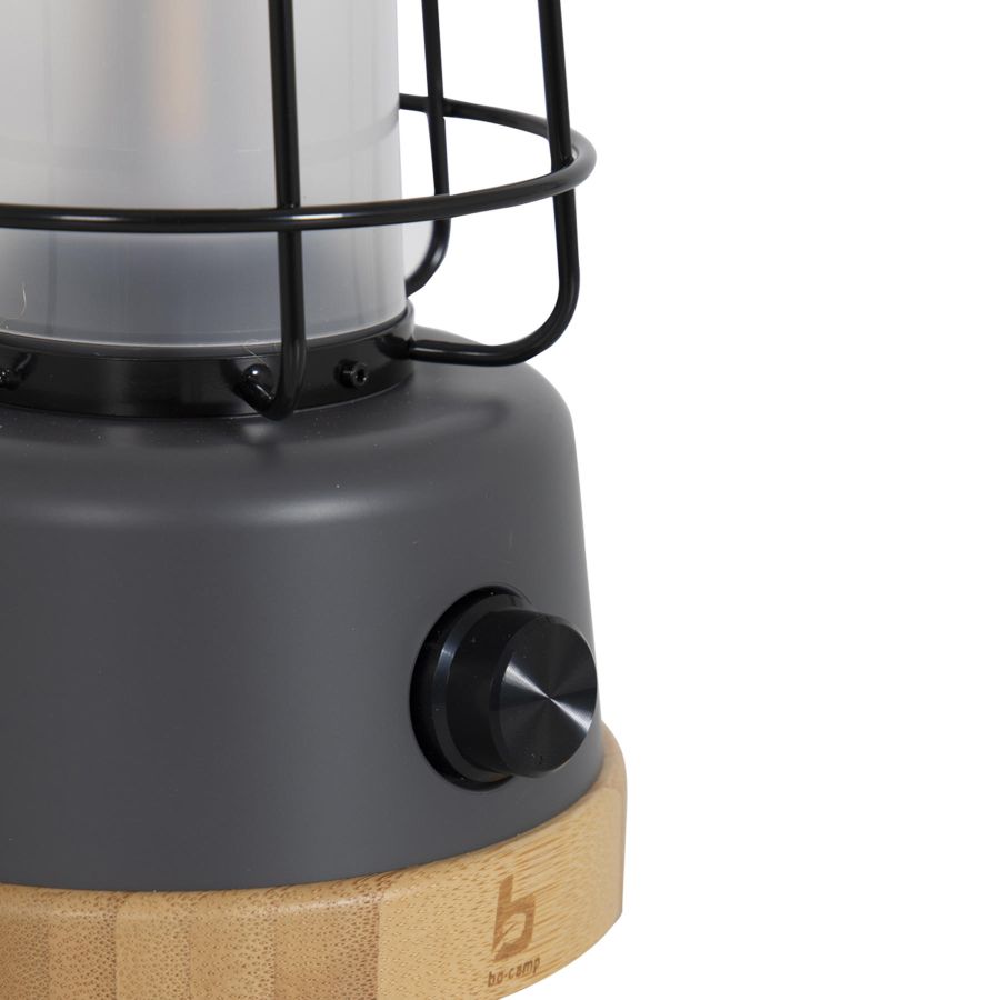 Фонарь кемпинговый Bo-Camp Harlington 370 Lumen с диммированием Bamboo-Grey